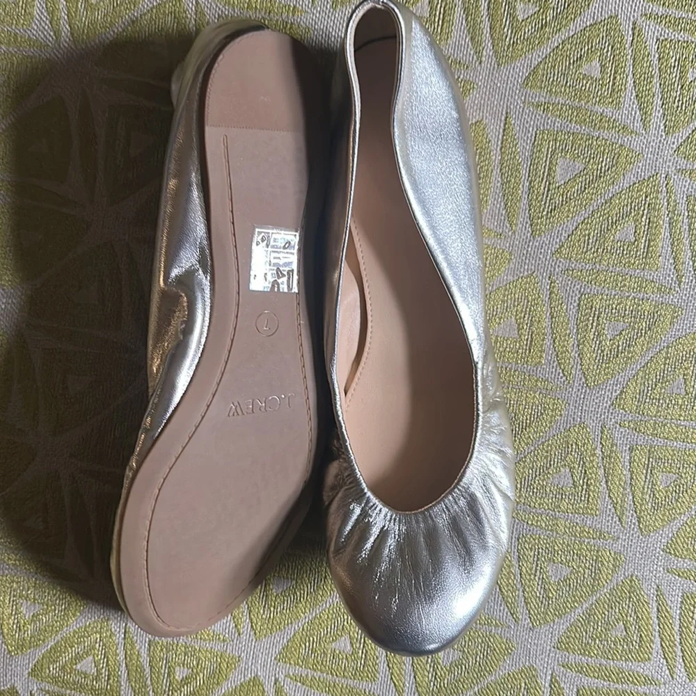 J. Crew. Never been worn. Flats. - Picture 2 of 3